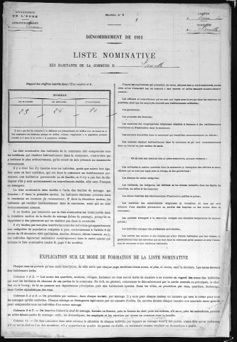 FAUVILLE 1911