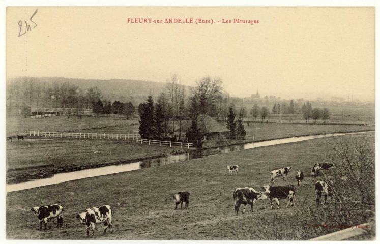Fleury-sur-Andelle. Les Pâturages.