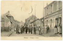 Gasny. Passage à niveau.