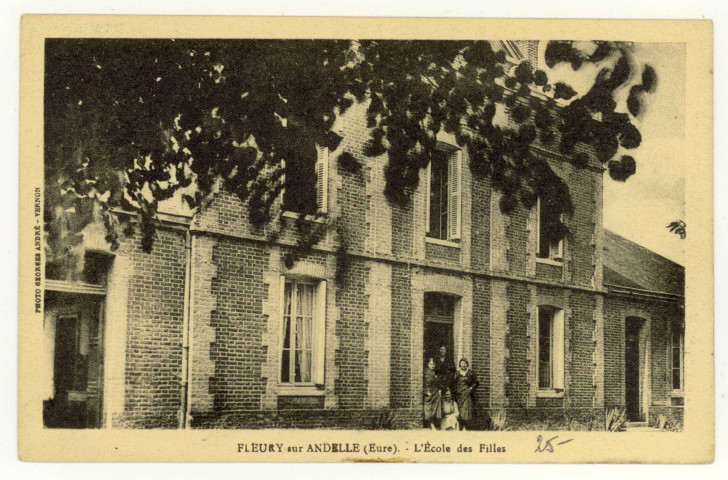 Fleury-sur-Andelle. L'Ecole des Filles.