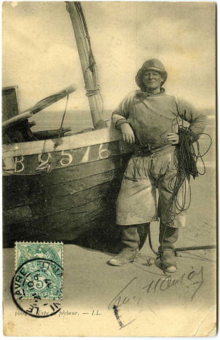 Divers. Types de pêcheur.