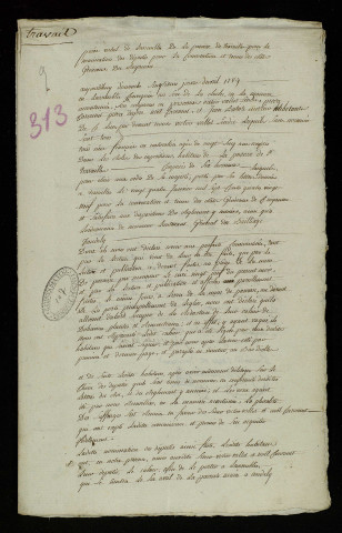 Travailles (com. d'Harquency).