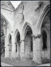 Ruines et vestiges de l'abbaye de Jumièges (Seine-Maritime).