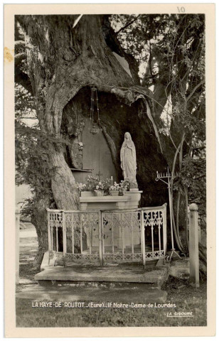 Haye-de-Routot (La). If de Notre-Dame de Lourdes.