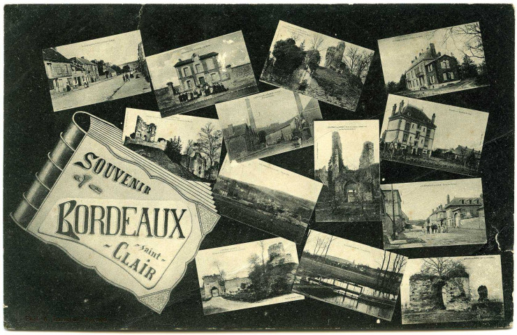 Château-sur-Epte. Souvenir de Bordeaux-Saint-Clair.
