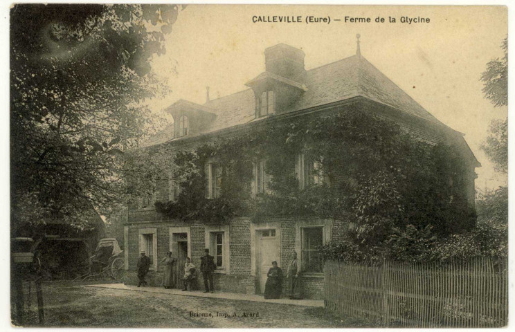 Calleville. Ferme de la Glycine.