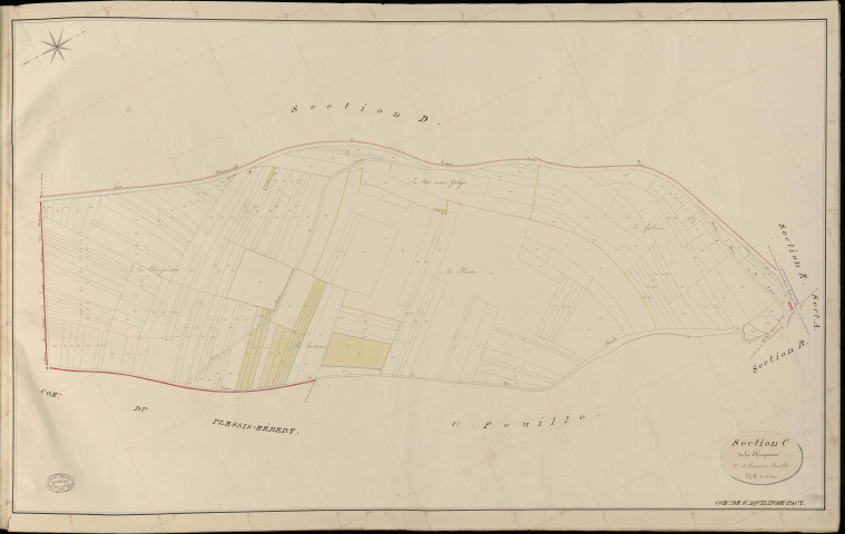 Saint-Aquilin-de-Pacy. Section C _ de la Chérepaisse _ 2e et dernière Feuille