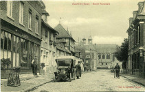 Ecouis. Route Nationale.