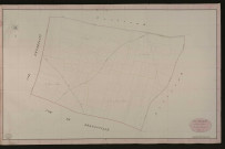 Bézu-le-Long. Section F _ de la Garenne Claire _ Feuille Unique