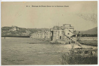Saint-Pierre-la-Garenne. Barrage de Notre-Dame de la Garenne (Eure).