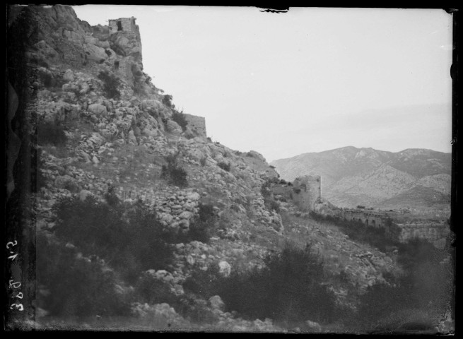 Vue du réduit royal de Kozan (Sis) (Turquie) (notice PA).