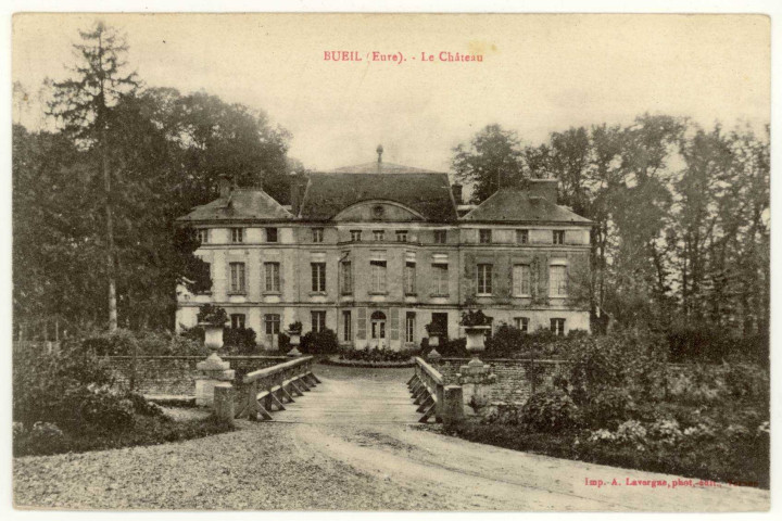 Bueil. Le Château.
