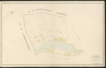 Saint-Agan-de-Cernières. Section A _ de Croix-Mare _ 1ère de 2 feuilles _ Echelle de 1 à 2500