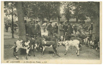 Louviers-Ville. Le Marché aux Veaux.