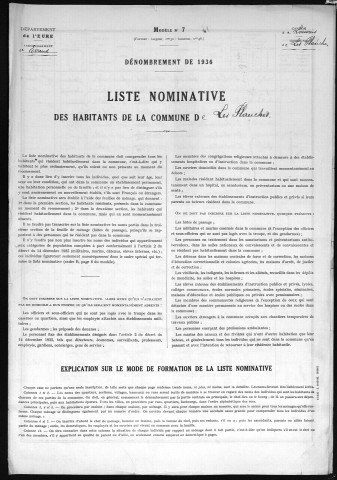 PLANCHES(LES) 1936
