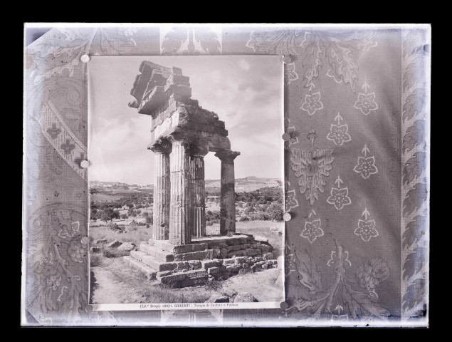 Temple de Castor et Polux à Rome (Italie).