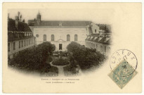 Evreux-Ville. Couvent de la Providence-Cour d'Honneur-Chapelle.