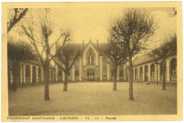 Louviers-Ville. Pensionnat Saint-Louis - Façade.