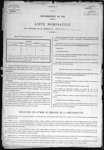 TOURNEVILLE 1911