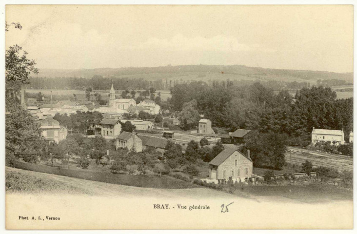 Bray. Vue générale.