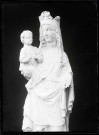 Statue de Vierge à l'enfant de l'église de Noyers (Eure).