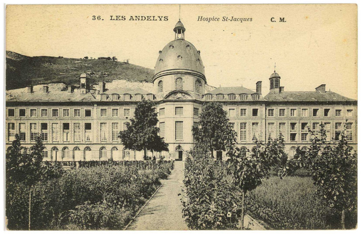 Andelys (Les). Hospice St-Jacques.