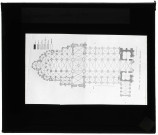 Cathédrale Notre-Dame de Bayeux (Calvados), plan.