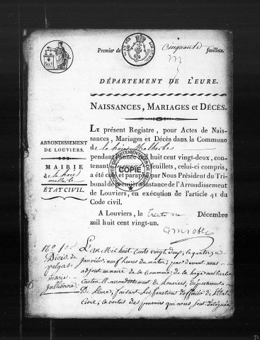 NMD (1822-1831)