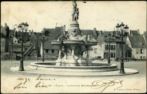 Evreux-Ville. La Fontaine Monumentale.