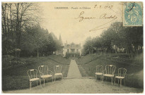 Hécourt. Chambines - Façade du Château.