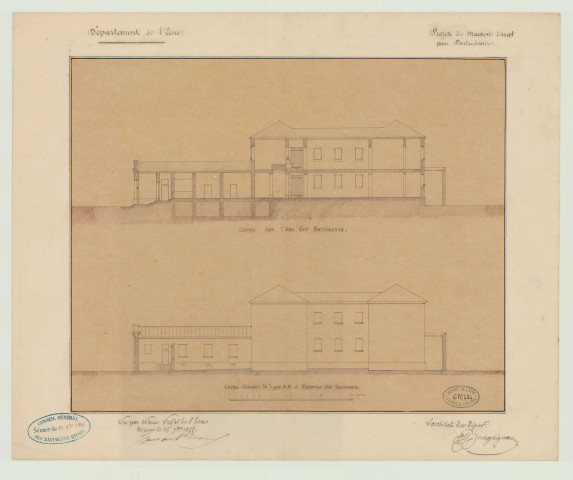 Pont-Audemer _"Projet de maison d'arrêt pour Pont-Audemer".