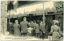 Andelys (Les). Inauguration du Monument Sellenik - Arrivèe du Train Ministériel.
