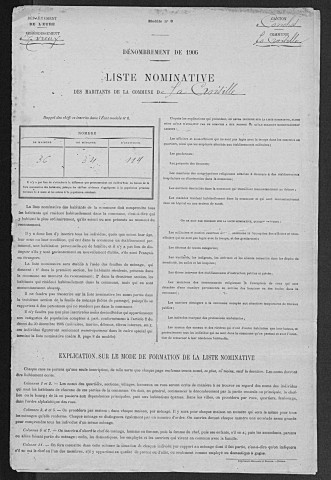 CROISILLE(LA) 1906