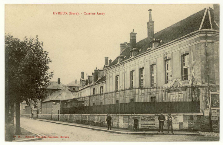 Evreux-Ville. Caserne Amey.
