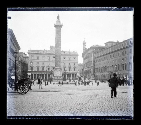 Colonne Trajane à Rome (Italie).