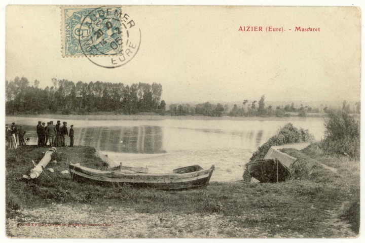 Aizier. Mascaret.