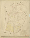 Thuit-Signol (Le). Tableau d'assemblage _ du Plan Parcellaire de la Commune de Thuit-Signol _ Canton d'Amfreville - Louviers - Eure. _ Terminé sur le Terrain en 1828 , sous l'administration de M. Le Vicomte Raymond Delaître , Préfet _ M. Doutté, Maire _ sous la Direction de M.Hurtrelle, Directeur des Contributions directes _ M. Hautier, Géomètre en Chef. _ Par M. Gérard, Géomètre de 1re classe.