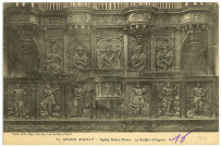 Andelys (Les). Grand Andely. - Eglise Notre-Dame - Le Buffet d'Orgues.