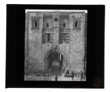 Porte du khan al Wazir à Alep (Syrie).