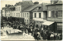 Bourgtheroulde. Jour de Marché.