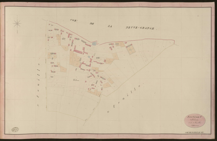 Nojeon-le-Sec. Section C _ de Frileuse _ 2e de 4 Feuilles