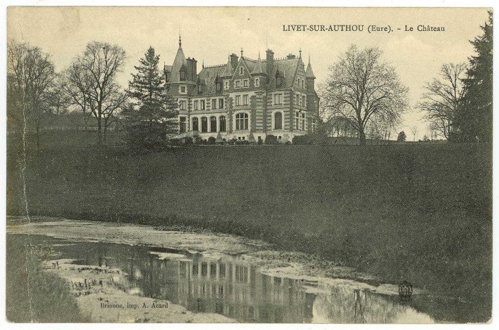 Livet-sur-Authou. Le Château.