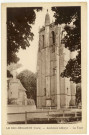 Bec-Hellouin (Le). Ancienne Abbaye-La Tour.