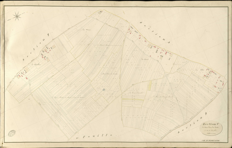 Fidelaire (Le). Section C _ de la Mare Dieu la Sainte _ 1re de 2 Feuilles