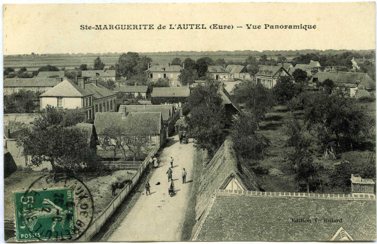 Sainte-Marguerite-de-l'Autel. Vue panoramique.
