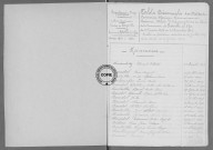 Tables (1913-1922)