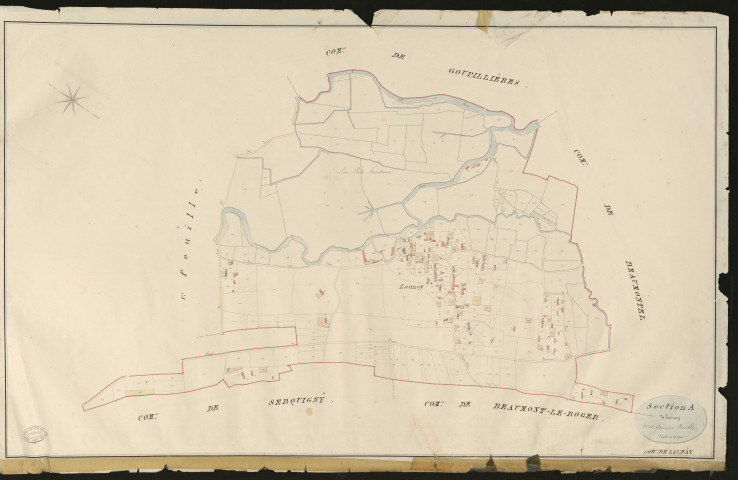 Launay. Section A _ de Launay _ 2e et dernière Feuille