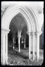 Ruines et vestiges de l'abbaye Notre-Dame-de-Fontaine-Guérard à Radepont (Eure).