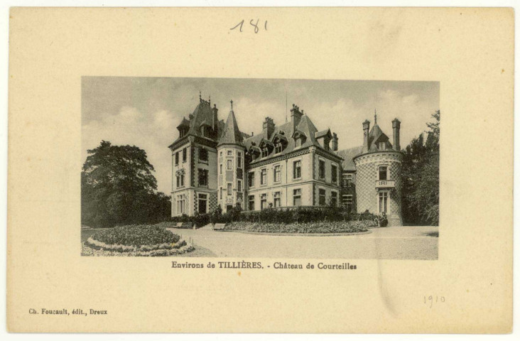 Courteilles. Château de Courteilles.