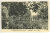Pinterville. Pont sur l'Eure.